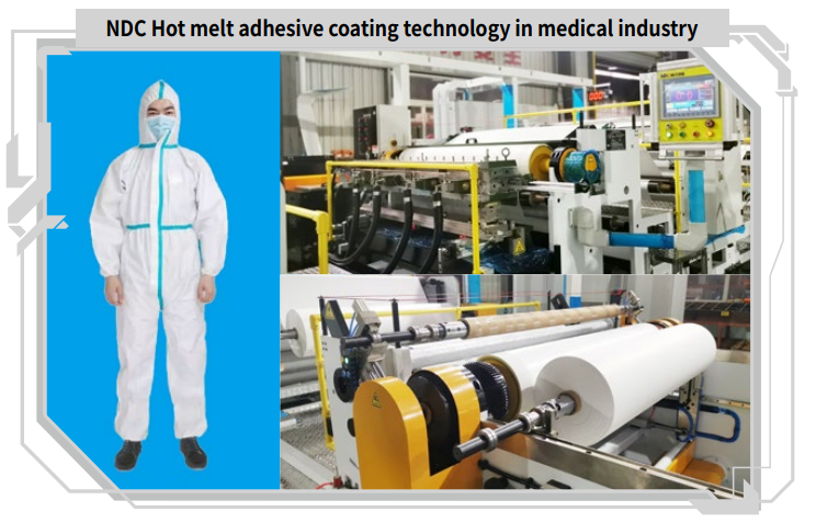 Tecnoloxía de revestimento e laminación de adhesivos termofusibles na industria médica
