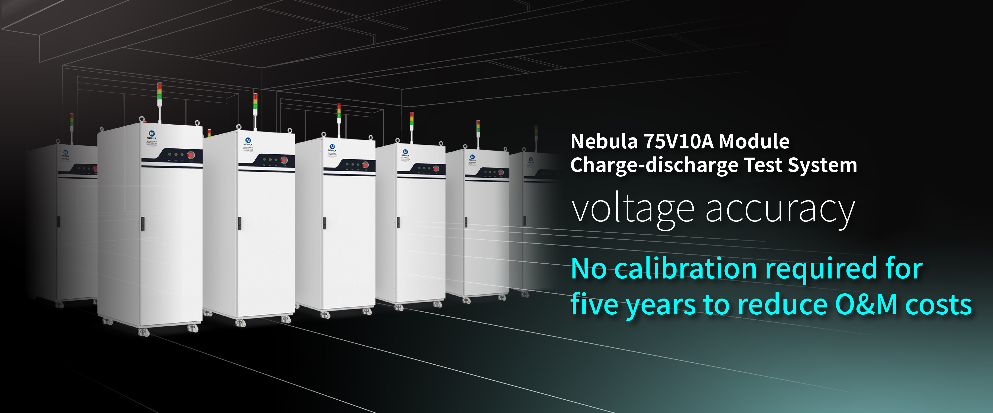 Nebula 75V10A Module Charge-discharge Test System