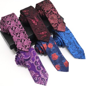 Tovarniška veleprodajna moška svilena kravata po meri