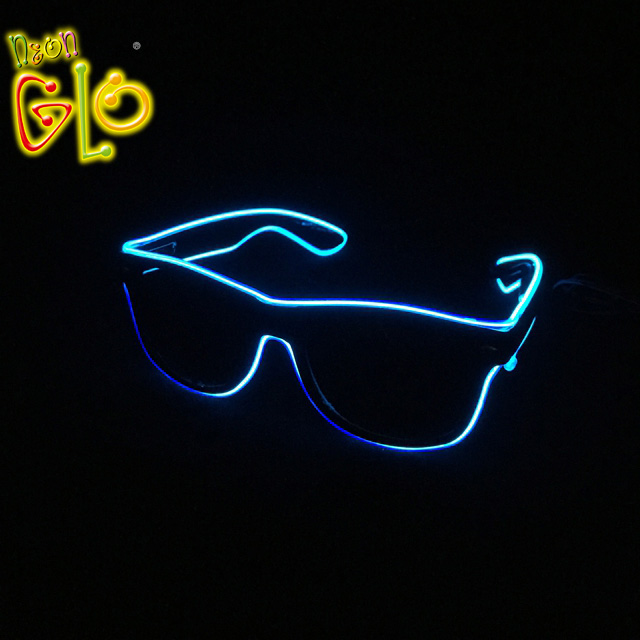 New product EL wire 3 lighting modes glasses light flashing