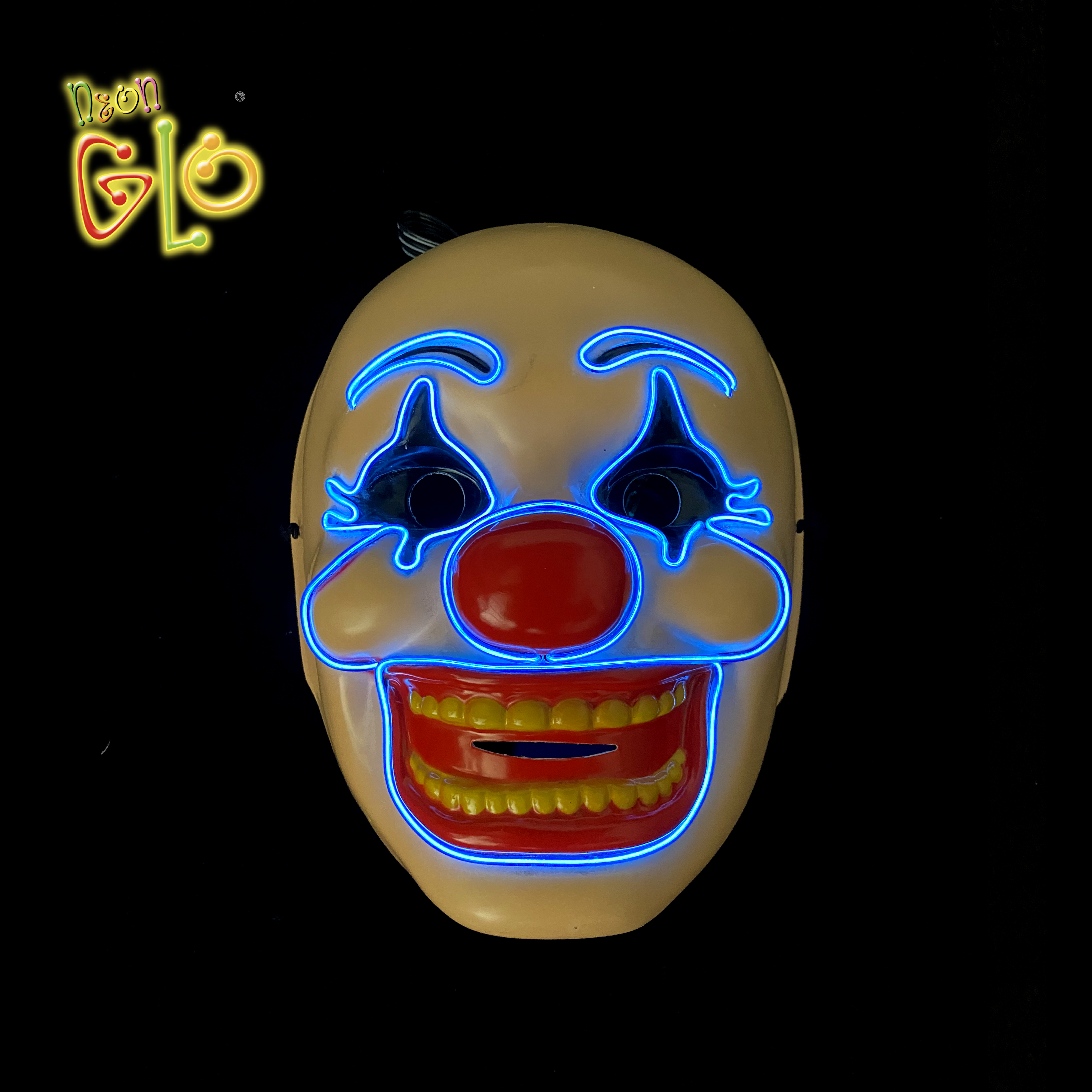 Nova el maska ​​uporablja večfunkcijsko brezžično gonilno masko za veleprodajno zabavo za noč čarovnic