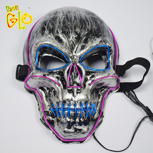 Hot sale high brightness mini masquerade el mask led maska