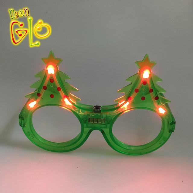 Božični neonski pripomočki za zabavo Led očala