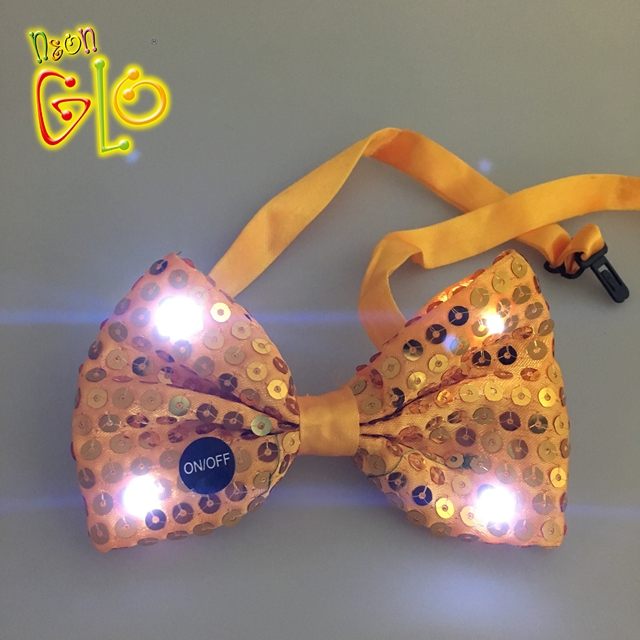 Chinese Supplier Led Costume Party Light Up Bow Tie