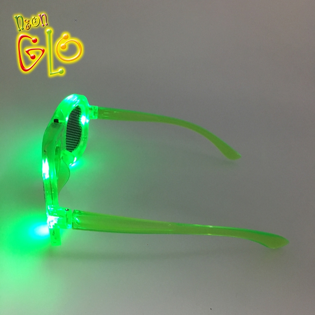 Kid Toy Led Light Up ballīšu brilles Svētā Patrika dienai
