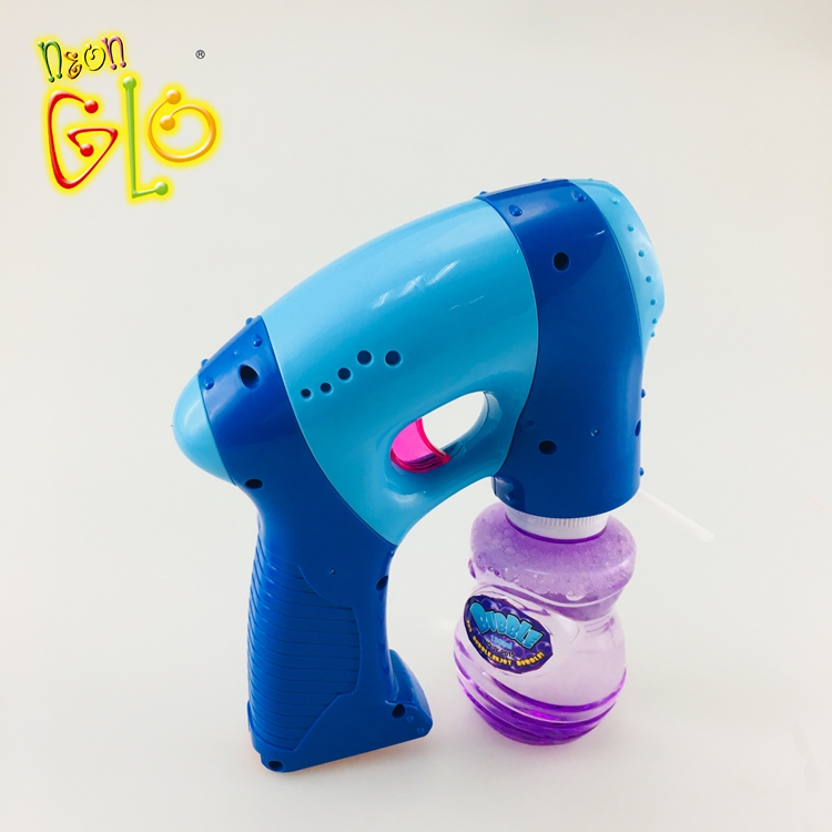 Toys Gift Maikutlo a LED Sesepa Bubble Gun Blower