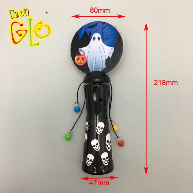 Halloween Party Favors Flashing Led Light Up Spinner Wand
