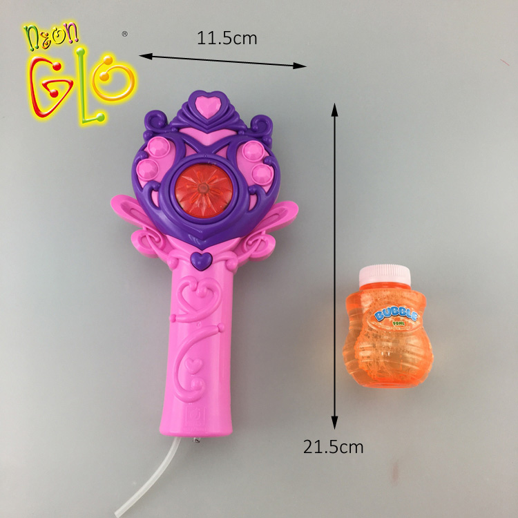 Ndizni shkop magjik me flluskë LED për vajza