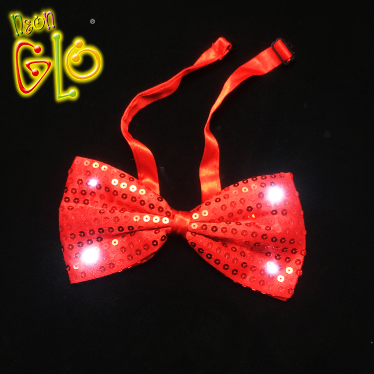 Light Up LED Bow Tie Party Supplies