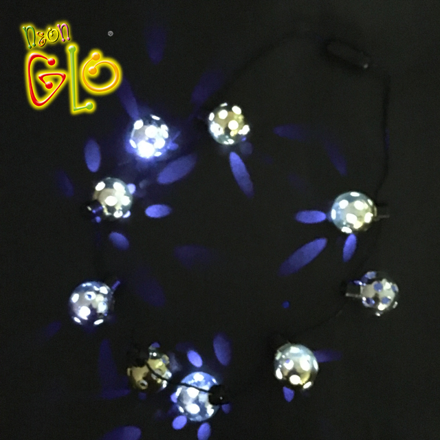 Jaungada LED apgaismojuma kaklarotas ballīšu piederumi