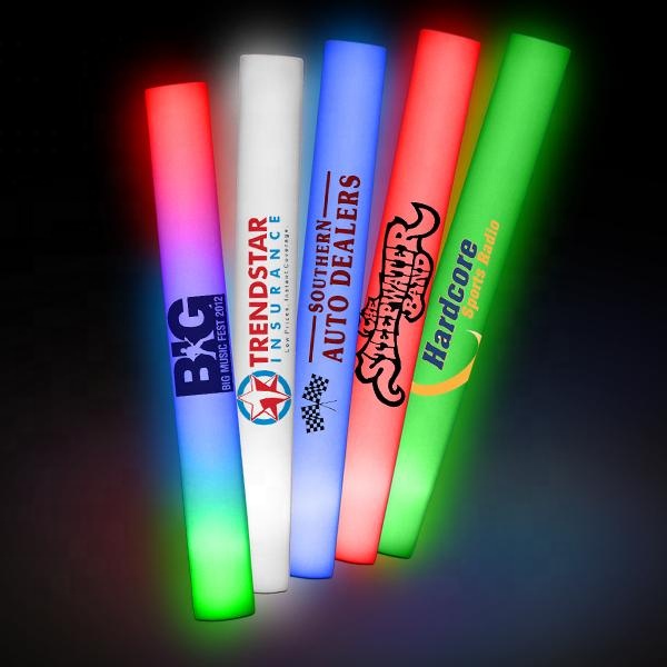 ኮንሰርት ባለብዙ ቀለም LED Foam Light Stick Glow Baton
