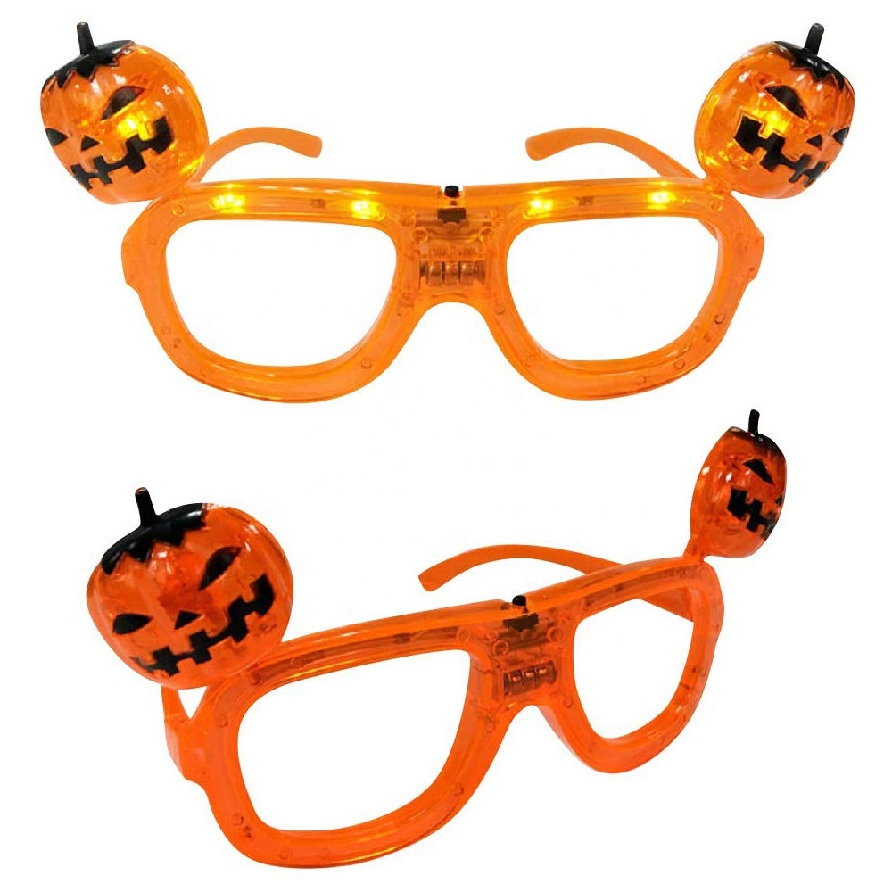 Halloween Gift Party Ủng hộ Flash Light Up Led Glasses
