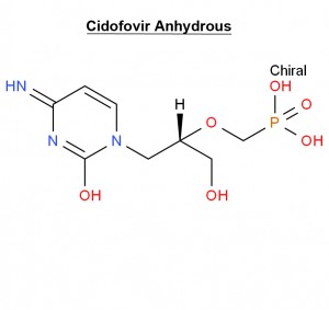 Cidofovir vattenfri 113852-37-2 Antiviral