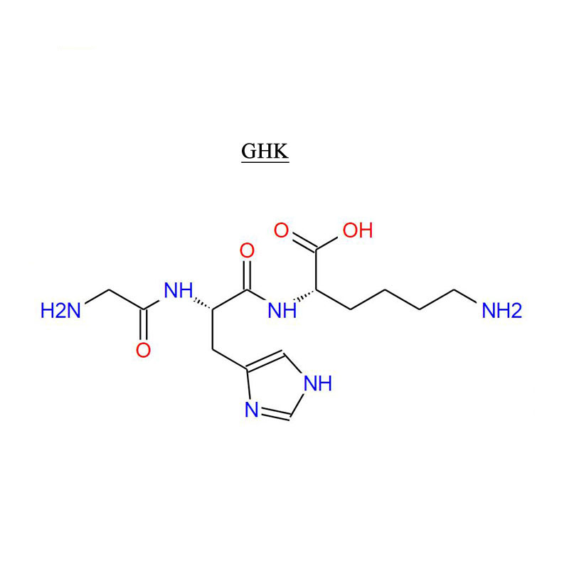 GHK 72957-37-0 Wrinkle ag laghdú Frith-aging