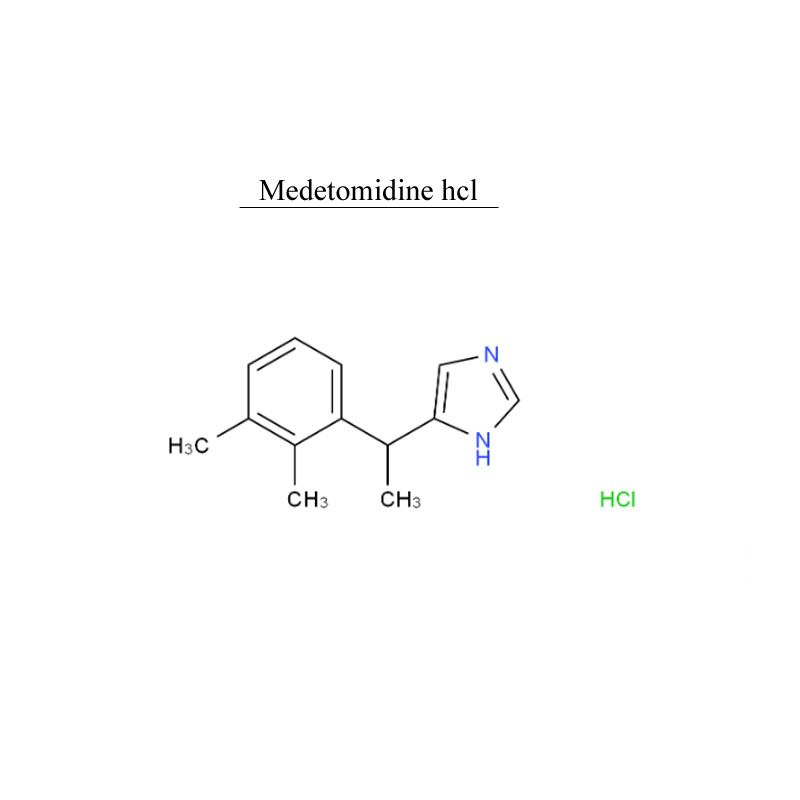 Medetomidine hcl 86347-15-1 અવરોધક ચેતાકોષીય સંકેત