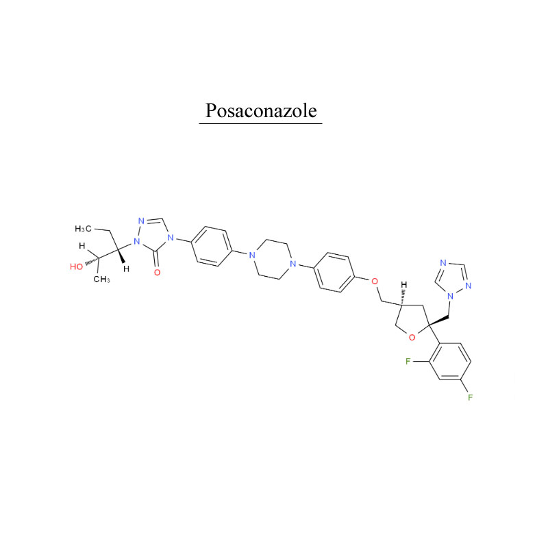 Posaconazole 171228-49-2 Antibiotic Kiʻi Hōʻike ʻia