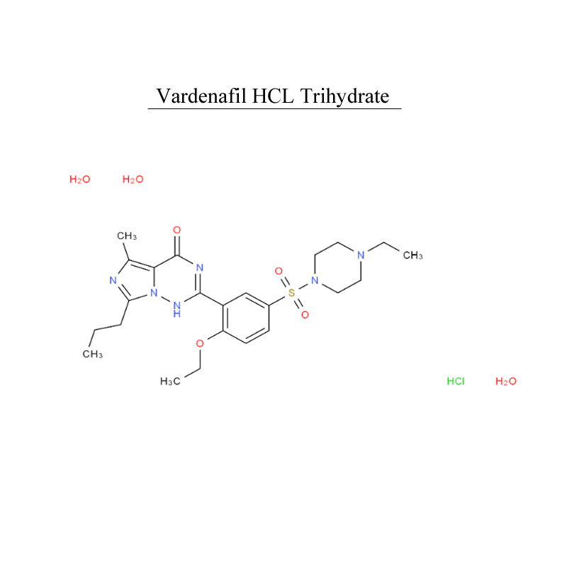 Vardenafil HCL Trihidrato 330808-88-3 Hormono kaj endokrino