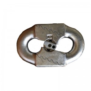 Mining ladder tooth chain link    High quality alloy steel rich in Mn, Ni, Mo