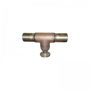 Welded Tee    Stainless steel, alloy steel, carbon steel. Ductile iron, grey iron
