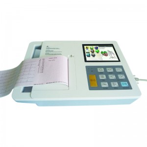 Ecg Machine Manufacturer 6-Channel Electrocardiograph Portable