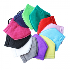 Fast Delivery Disposable Five Layers Color KN95 Mask For Child