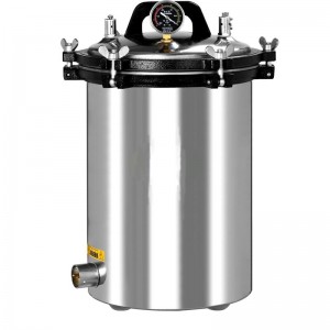 Laboratory Portable Pressure Steam Autoclave Sterilizer 18L/24L