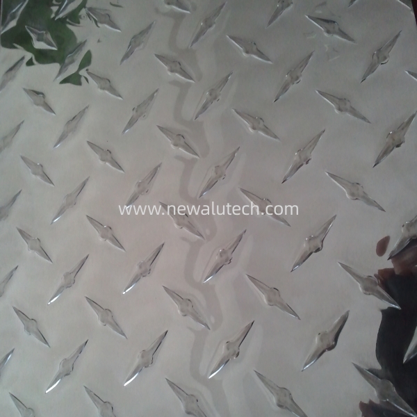 Aluminum Diamond Tread Flooring Plate Sheets from China