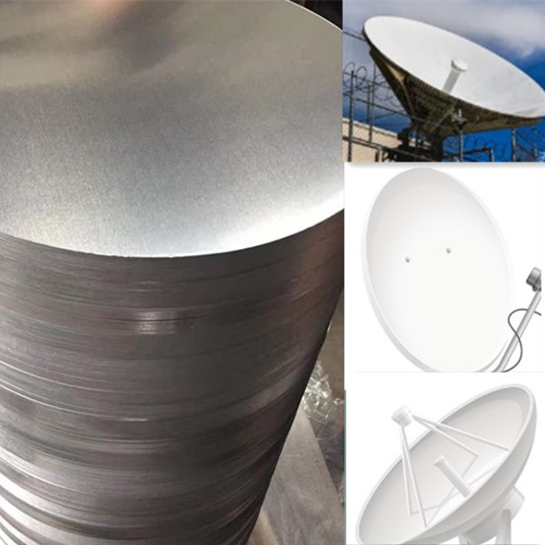 Kinijos gilaus tempimo aliuminio disko 1050 1060 3003 nuolatinės srovės medžiaga