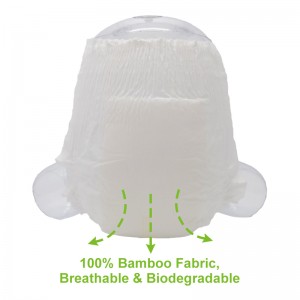 Umweltfreundliche Baby-Bio-Windeln OEM-kundenspezifische Marke