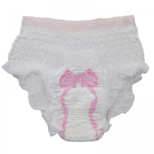 ženské obdobie jednorazové dámske sanitárne menštruačné nohavičky spodné prádlo
