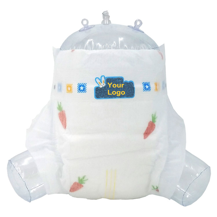 Търговия на едро с висококачествени бебешки пелени за еднократна употреба Представено изображение