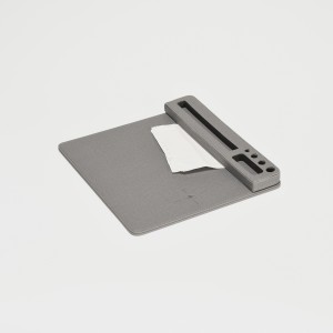 Magnetic mouse pad-gray
