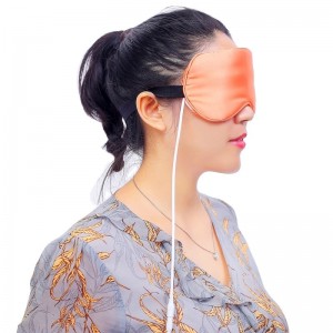 Elektrisk Opvarmning Øjenmaske USB Opvarmning Silke Mask Langt Infrarød Sovemaske
