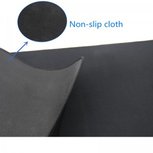 Fabrieksprijs voor China Hx hoge kwaliteit rubberen plaat materiaal muismat CS Go rubberen gaming muismat