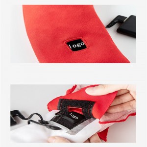 Поставщик OEM / ODM на складе Зимний теплый интеллектуальный контроль температуры с подогревом USB Аккумуляторный нагревательный шарф для шеи