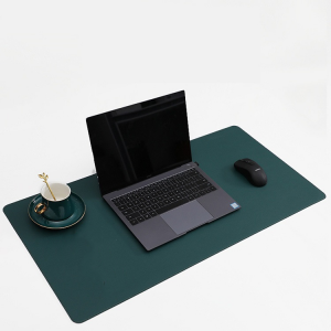 Benutzerdefinierte Schreibtischunterlage Wasserdichte PU-Leder-Mausunterlage Schreibtischschreibunterlage beste Schreibtischunterlage