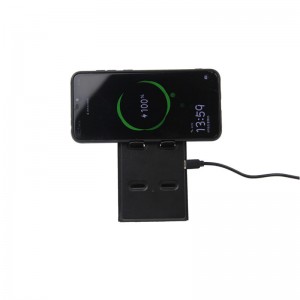 Wireless charging phone holder Multifunction Charging Stand PU Leather Holder Pen holder