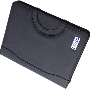 Portefeuille de sac d'ordinateur multifonctionnel avec portefeuille d'affaires de banque d'alimentation dossier de portefeuille à glissière a4