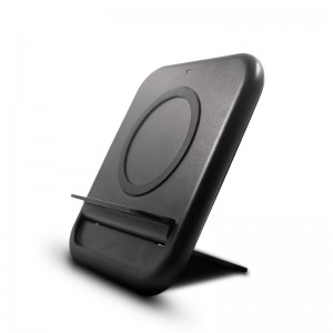 10W Slim Tsim Portable Folding Wireless Fast Charger & Xov Tooj Nrog Fast Charging