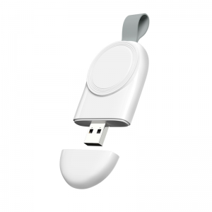 스마트 워치 휴대용 마그네틱 무선 충전 베이스 어댑터 키체인 어댑터