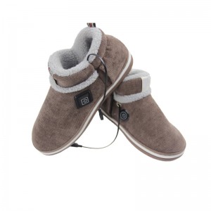 aquecedores de pé de inverno carregamento usb sapatos aquecidos eletricamente sapatos aquecidos a grafeno