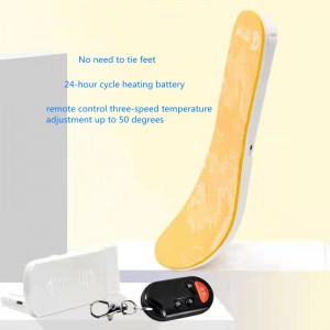 Remote Control Rechargeable Electric Heated Shoe Insoles