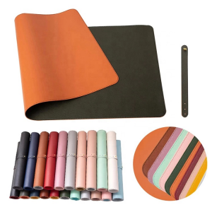 Waterproof Office table mat Work Non-Slip Mouse Pad Leather large desk pad double side desk mat