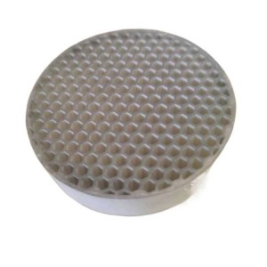 ចានសេរ៉ាមិច Honeycomb ធន់នឹងសីតុណ្ហភាពខ្ពស់ Honeycomb Ceramic Regenerator Far Infrared Honeycomb Ceramic Plate