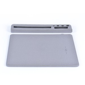 Magnetic 10w opanda zingwe charging mouse pad cholembera desk kiyibodi mat
