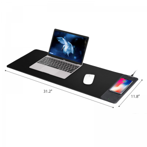 ODM Factory China Wholesale OEM RGB01 10W Wireless Charging Mouse Pad RGB Mouse Pad
