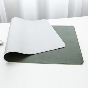 Custom desk pad Waterproof PU Leather Mouse Pad desk writing pad labing maayo nga desk mat
