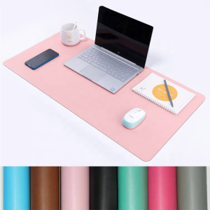 Waterproof Office table mat Work Non-Slip Mouse Pad Leather large desk pad double side desk mat