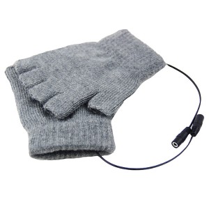 Electric Heated Detachable Knitting Fingerless Hnab looj tes ib nrab ntiv tes hnab looj tes