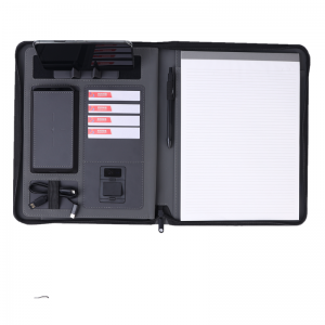 A4 travel Wireless charging multifungsi notebook business manager bag file folder buku komposisi